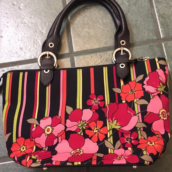 Flowery Talbots Purse - Picture 1 of 5